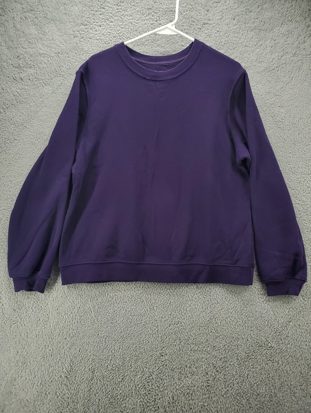 SB Active Crewneck Sweatshirt Womens Large Purple Blank